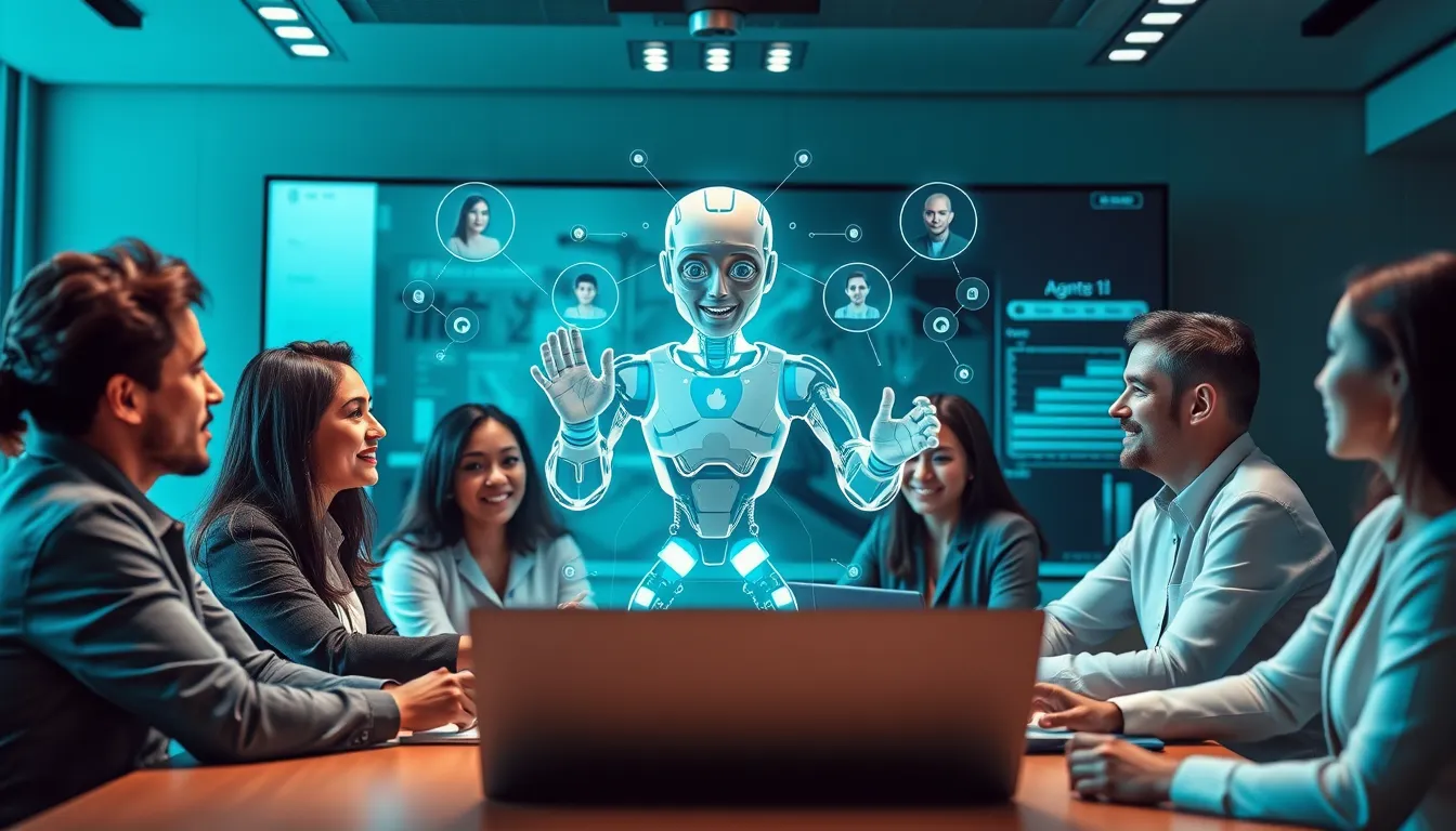 Agentic AI technology virtual meetings