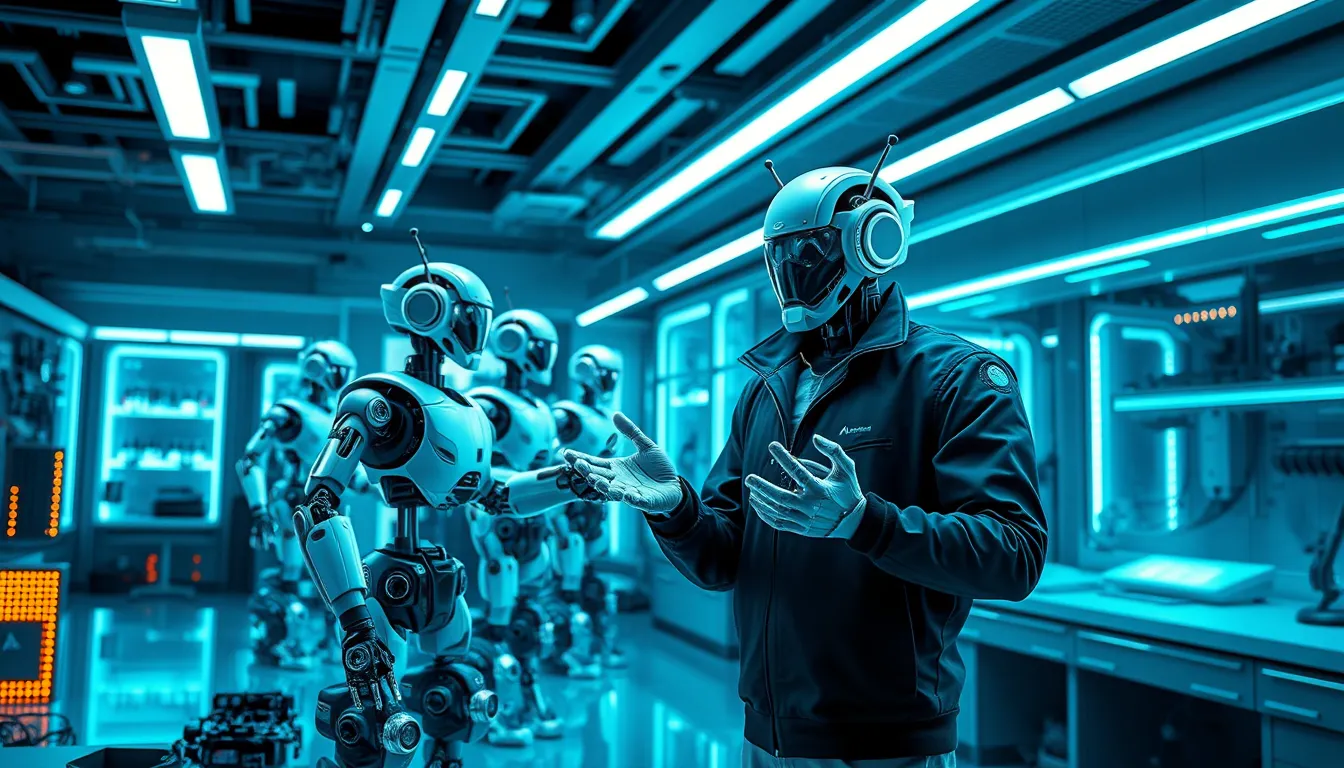 open source AI robots