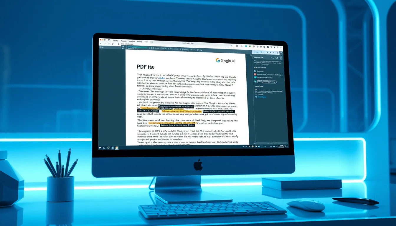 Google Gemini AI: Transforming PDF Summaries