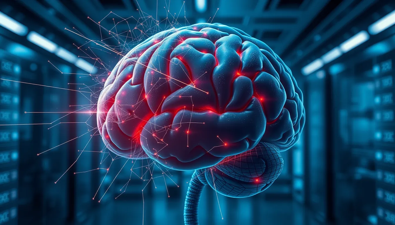 AI brain activity