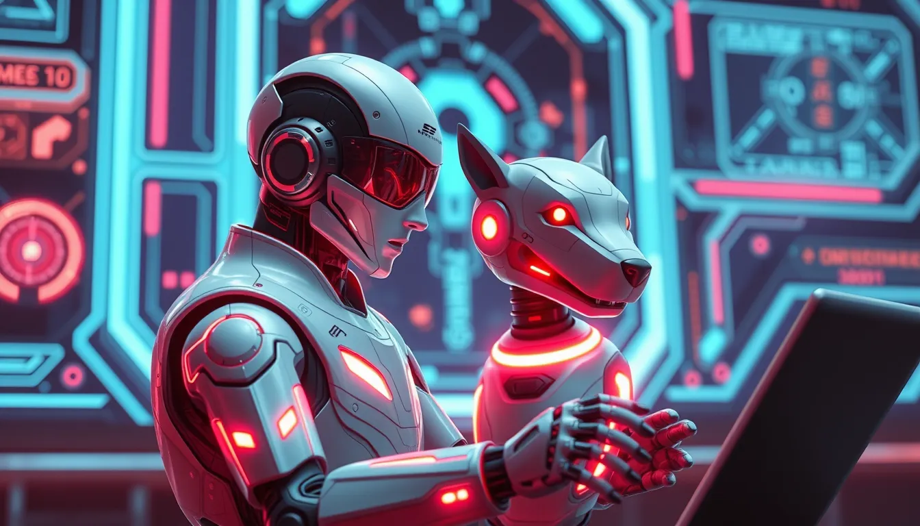 Anthropic AI robot dog control