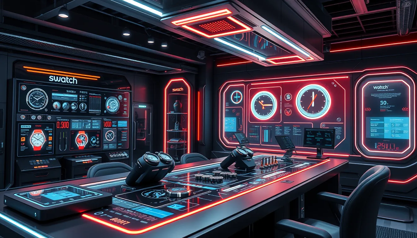 Swatch AI watch design